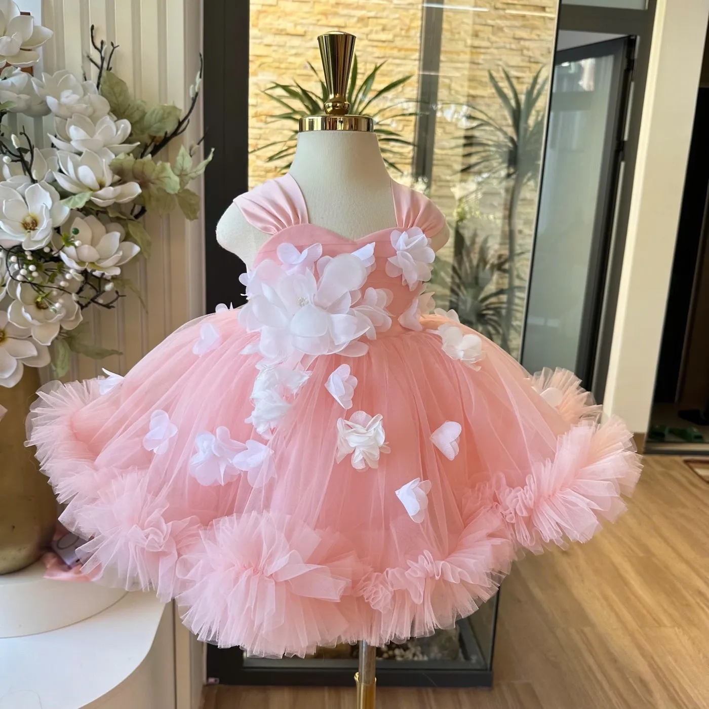Baby Girl Pink Tulle Dress