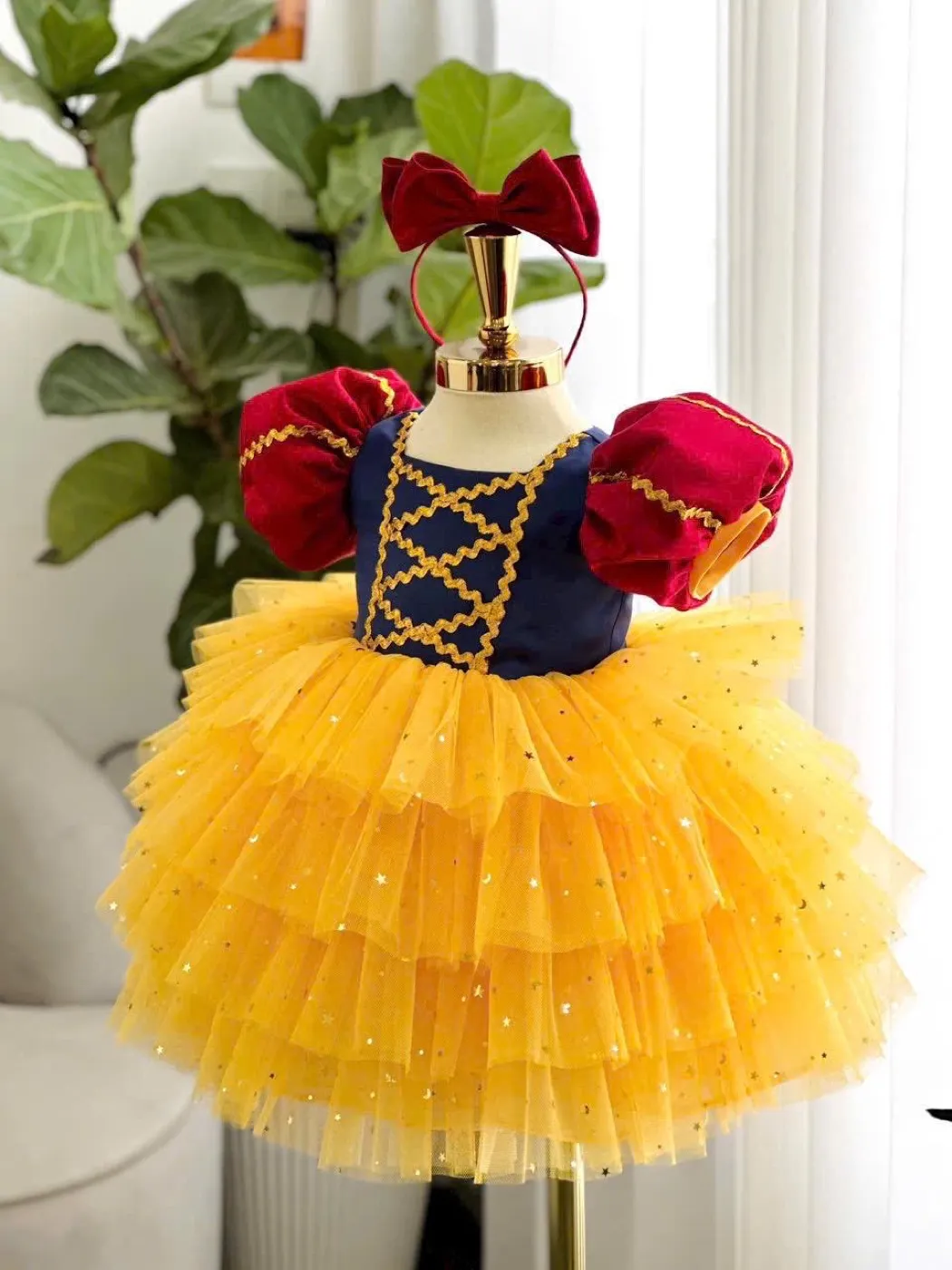 Handmade Snow White Costume Dress
