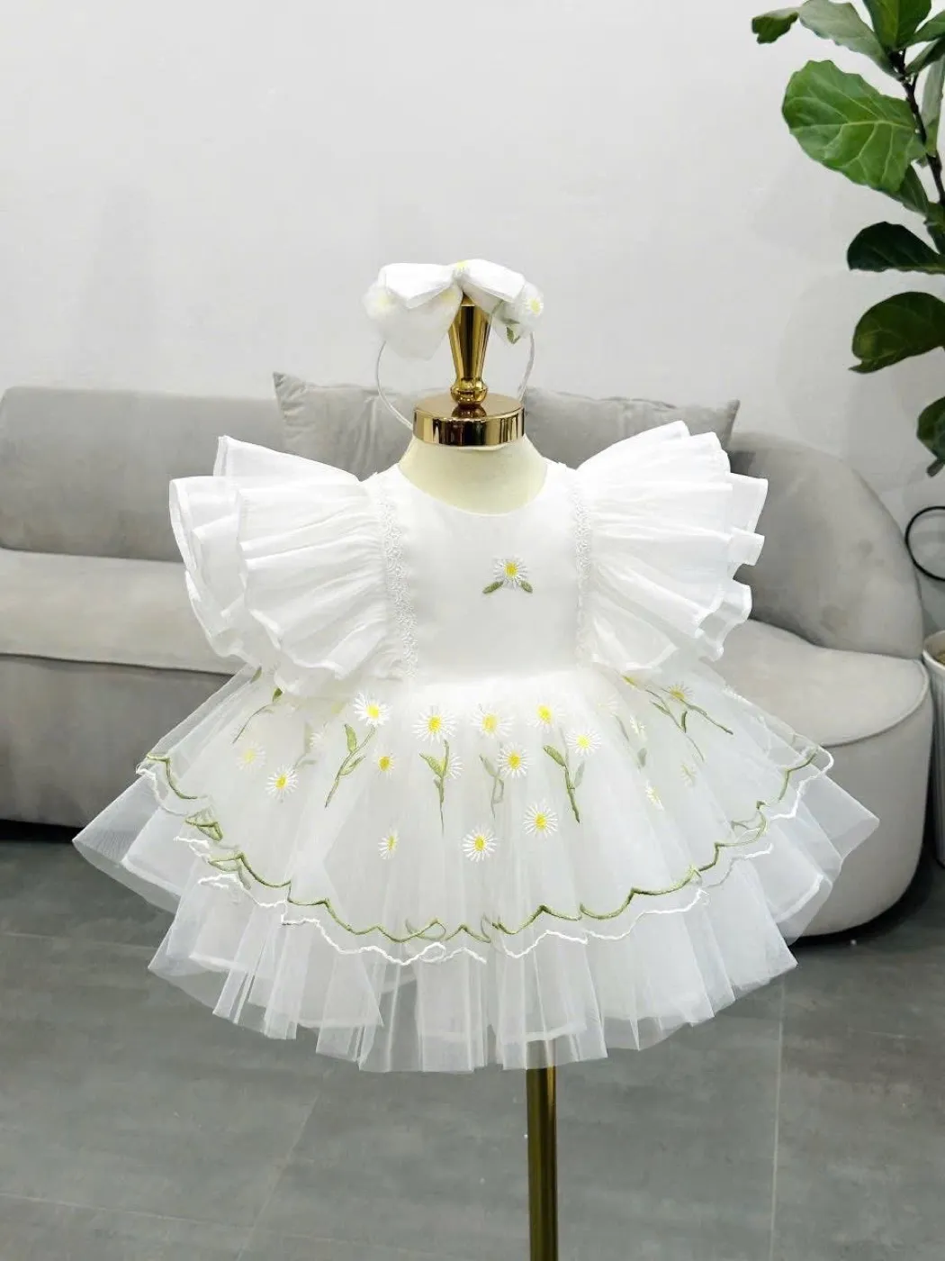 Handmade White Tulle Dress