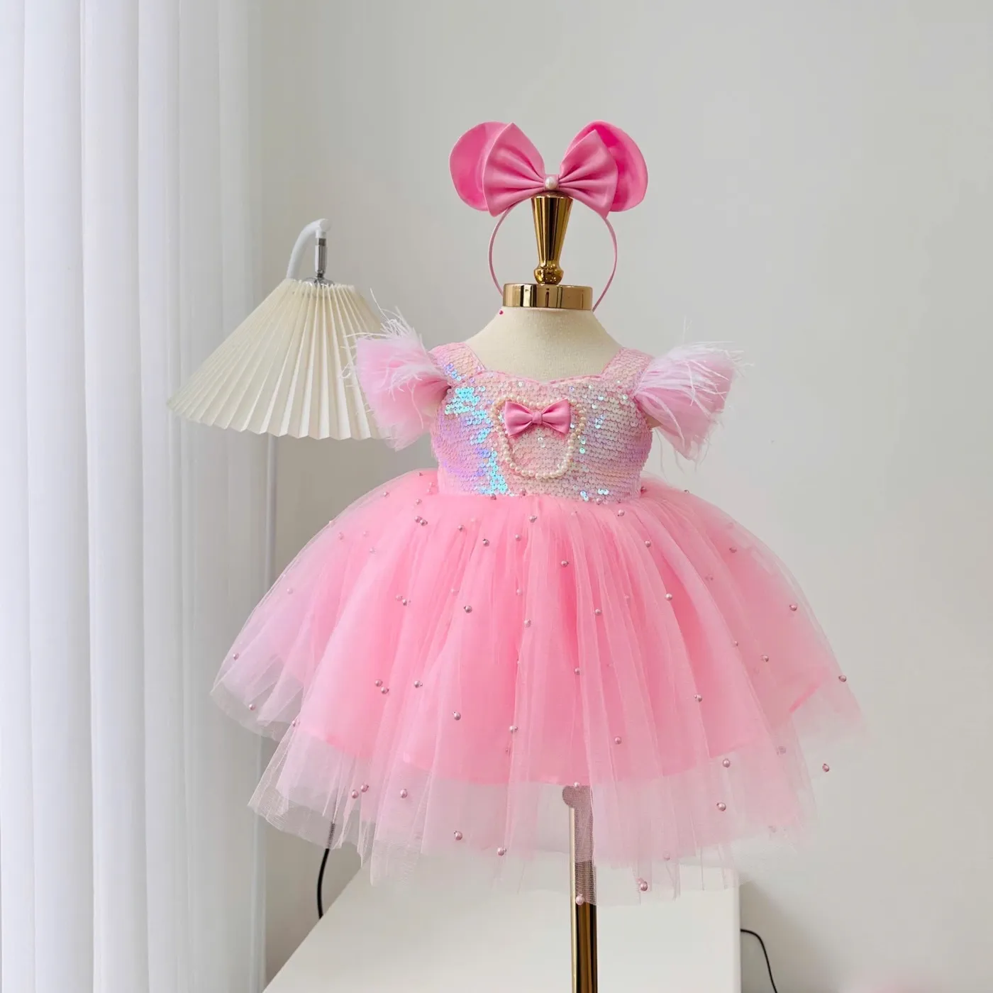 Pink Minnie Mouse Dress